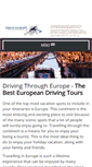 Mobile Screenshot of driveeurope.com